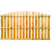 Arched Palisade Fence Panel 3ft