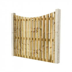 Under Arched Palisade Fence Panel 2ft