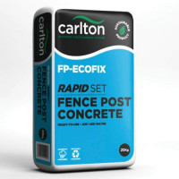 Rapid set concrete post mix bag